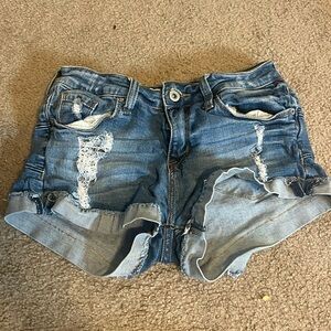 Jean shorts